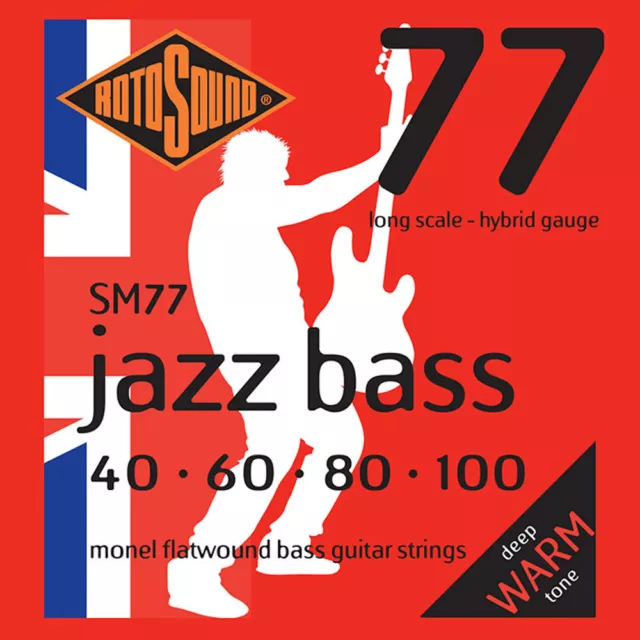 Rotosound SM77 Hybrid Bass Guitar Strings