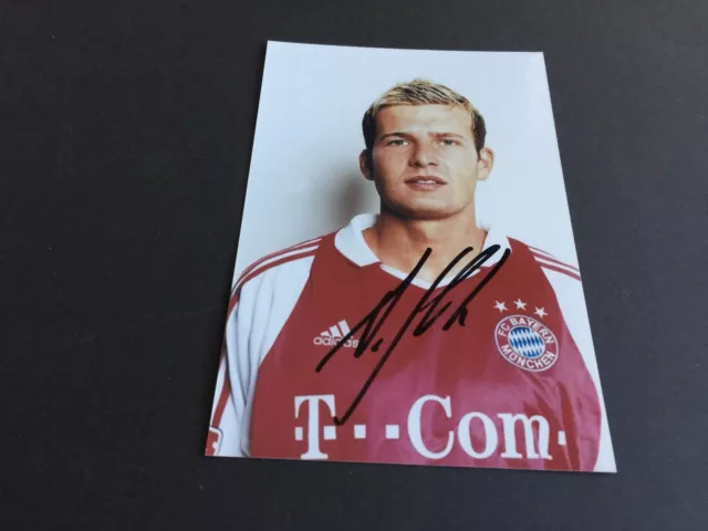 ANDREAS GÖRLITZ FC Bayern München signed Foto 10 x 15 Autogramm autograph