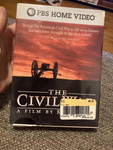 The Civil War: A Film Directed By Ken Burns (DVD, 2005, 5-Disc Set) New / Sealed
