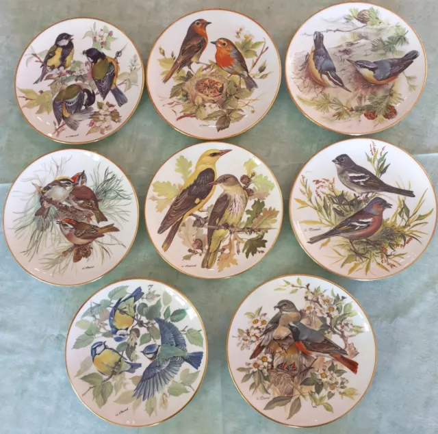 1986 WWF Birds Collector's Plates Alt Tirschenrauth 1838 SOLD INDIVIDUALLY