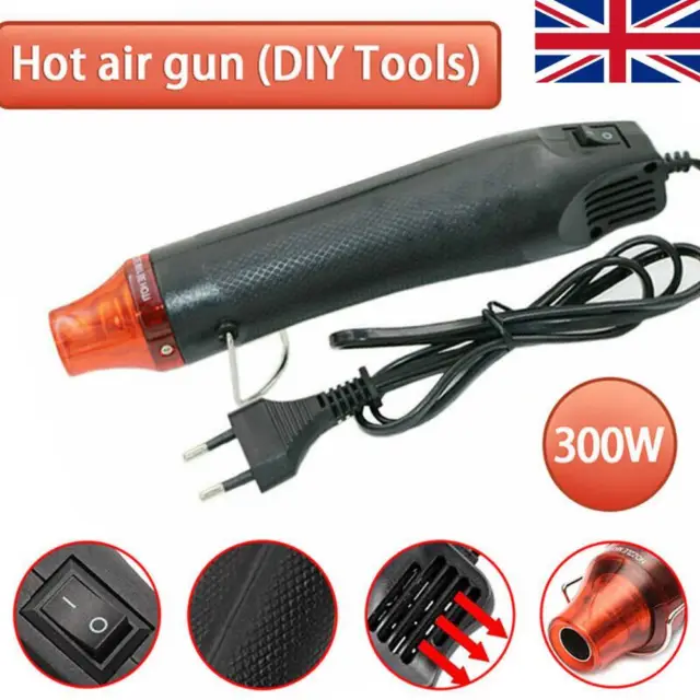 4300W Hot Air Gun Mini Heat Gun Shrink Wrap DIY Embossing Drying