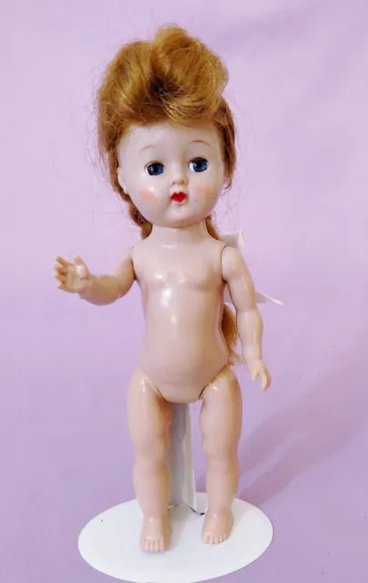 7.5" GINGER WALKING DOLL by COSMOPOLITAN 1950s to DRESS
