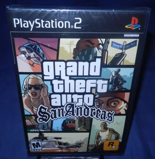 Grand Theft Auto - San Andreas [SLUS 20946] (Sony Playstation 2