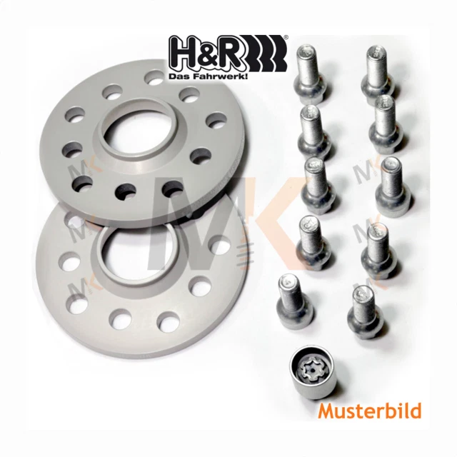 H&R Trak + des Platines Dr 40mm / Axis ABE pour BMW 3er Compact E46 (2001-2005)