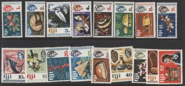 Fiji 1969 Decimal Currency set of 17, mint MNH