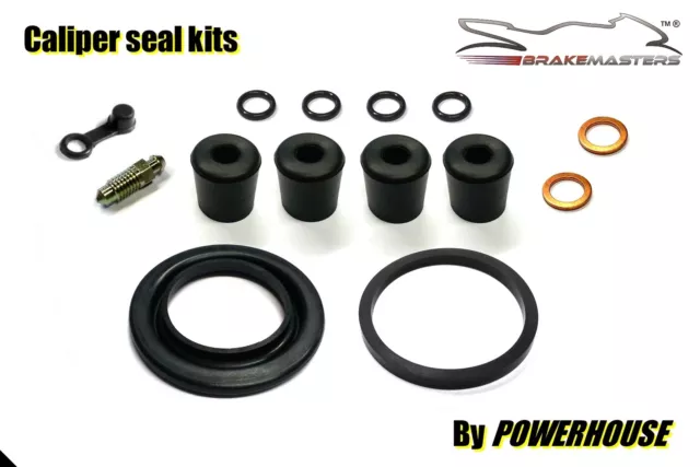 Suzuki GT185 L 1974 front brake caliper seal rebuild repair kit set