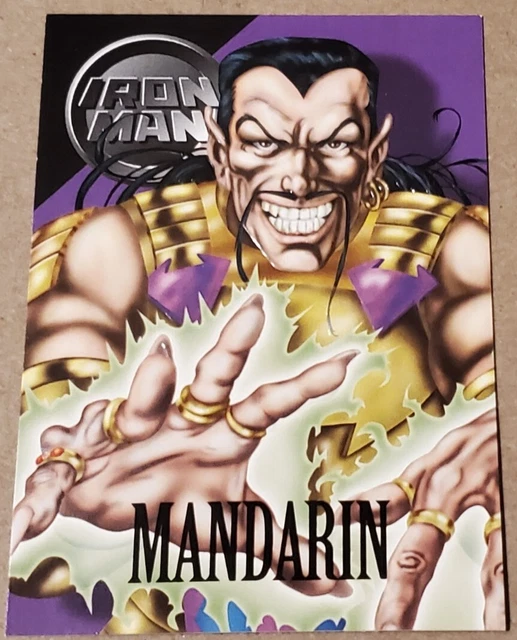 Marvel Vision # 90 Mandarin Embossed 1996 Card Homer Files Fleer Skybox MP