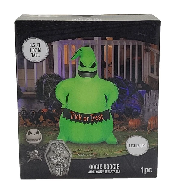 THE NIGHTMARE BEFORE Christmas Oogie Boogie Airblown Inflatable 3.5