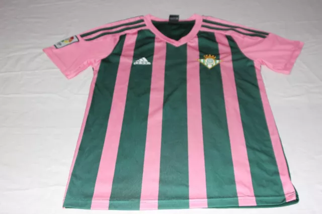 T-Shirt Calcio Real Betis Della Donna Betica Marca Adidas Taglia 164 Cotizada