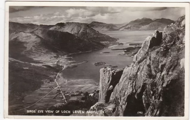 Bird's Eye View Of Loch Leven, GLENCOE, Argyllshire RP