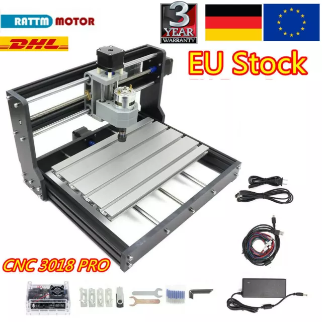Cnc 3018 Pro Engraving Machine Kit, Topqsc Upgraded Router