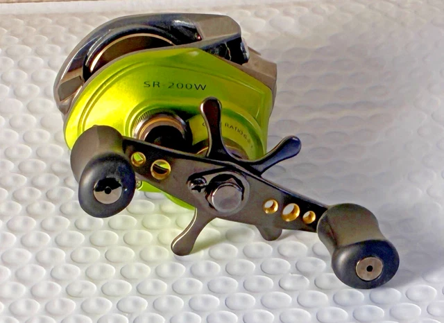 TITANIC 200 okuma♡ Okuma Titanic Red Isis 200 Baitcasting Reel Low Profile