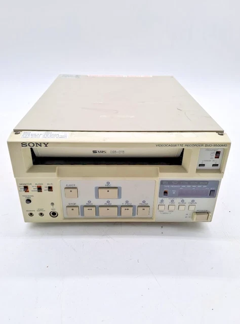 SONY SVO-9500MD SVHS Video Cassette Recorder £156.33 - PicClick UK