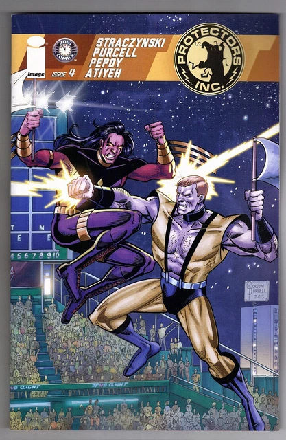 Protectors Inc. #4 - J. Michael Straczynski Scripts - Gordon Purcell Art & Cover