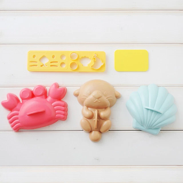 5 Pcs Sushi Maker Cartoon Rice Shape Mold DIY Cute Japanese Gadgets Sushi Too Pe