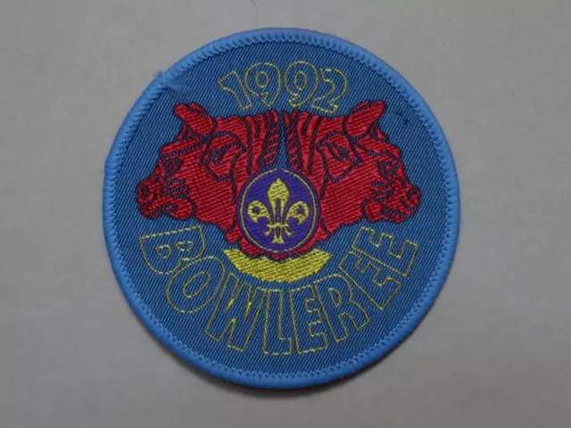 Bowleree 1992 Scout Badge {Bowley East Lancashire County Scout Campsite}