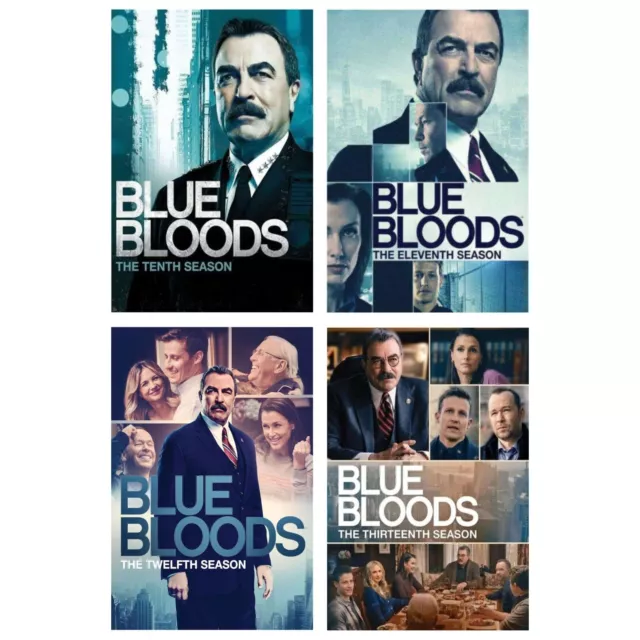 BLUE BLOODS the Complete Seasons 10-13 on DVD - TV Series Set - 10, 11, 12, 13