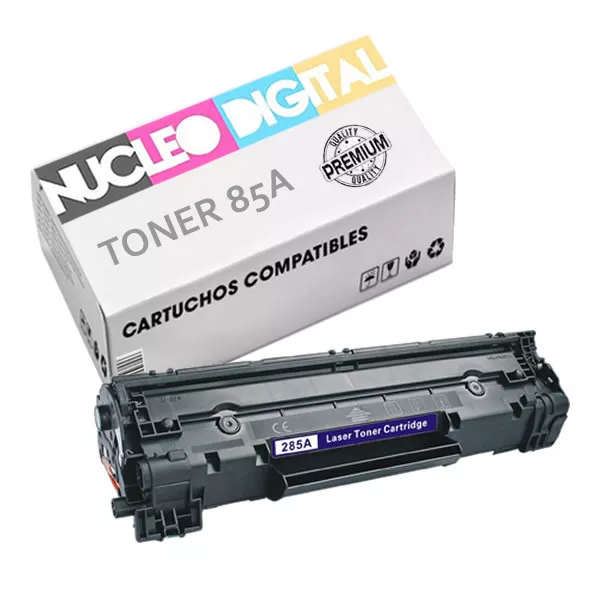 Toner genérico negro non-oem HP 85A LaserJet CE285A para impresoras HP Laserjet