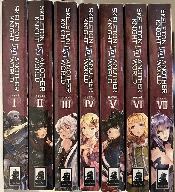 Skeleton Knight In Another World 1-7 Light Novel NOT Manga 🪄 English 2 3 4 5 6