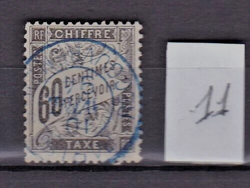 Timbre Taxe N°5 Oblitéré Signé - Cote 65€ - TCA