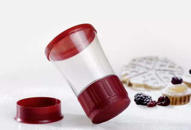 GSD HAUSRAT Puderzuckermühle 14cm rot