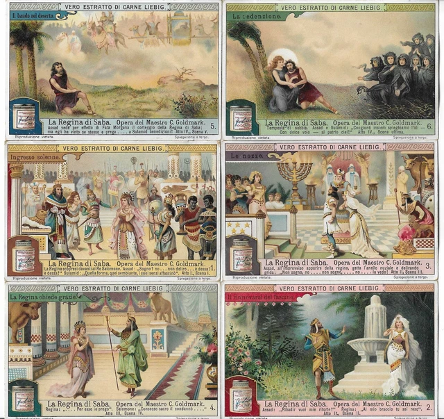 S 1053 / LIEBIG / LA REGINA DI SABA - Goldmark (ITA) MF110448
