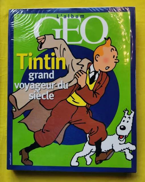 Tintin Grand Voyageur Du Siecle - Album Geo - Complet De Sa Frise -2003- Herge