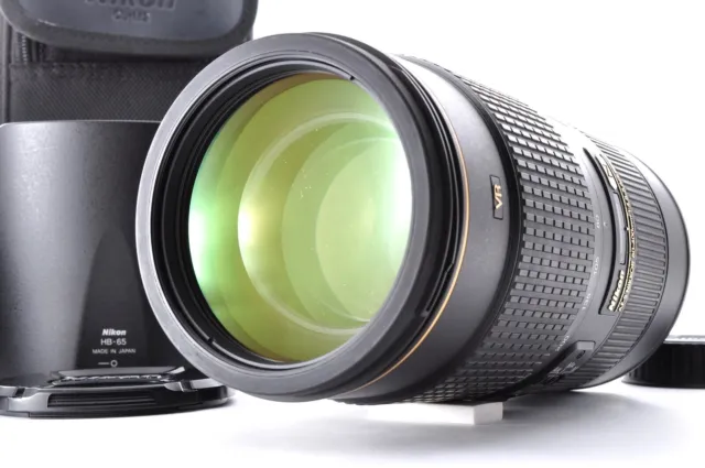 Nikon AF-S Nikkor 80-400mm F4.5-5.6 G ED VR Zoom Lens [Near Mint] From Japan