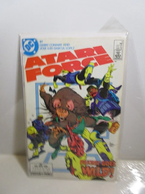 Atari Force #3 Dc Comics 1984 Bagged Boarded