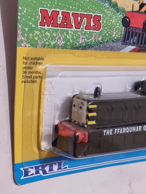 THOMAS THE TANK Engine & Friends ERTL MAVIS TRAIN DIECAST NEW AND ...