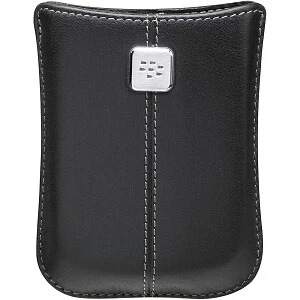 BlackBerry Leather Pocket Case for BlackBerry Storm 9500, 9530 (Black)