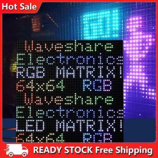 Pannello LED WS2812B 10x10 - 100 LED RGB Indirizzabili, Per Raspberry Pi, Arduino, Progetti Fai Da Te