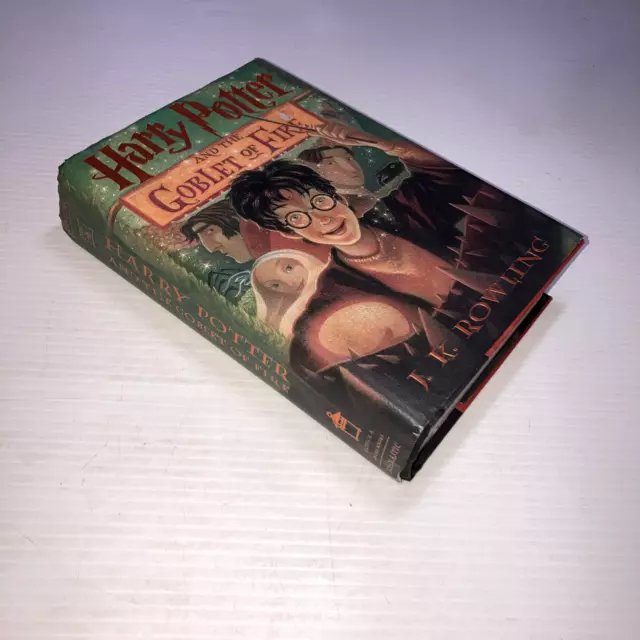 Harry Potter & the Goblet of Fire JK Rowling Upside Down Misprint 1st Edition