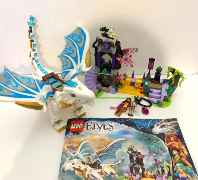 LEGO ELVES QUEEN Dragon s Rescue 41179 with instructions and