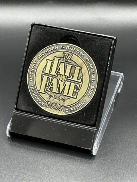 WWE Wrestling Wrestlemania 23 XXIII Hall Of Fame Metal Commemorative Coin 2007