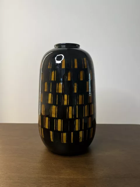 Aldo Londi Bitossi Mid Century Italian Vase Ztaly Mark