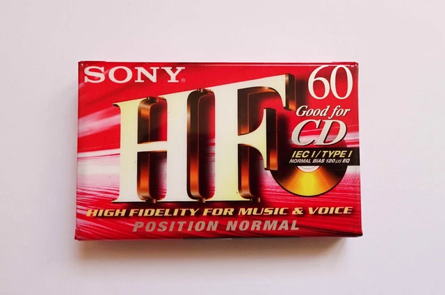 K7 AUDIO VIERGE SONY UX 60 MINUTES