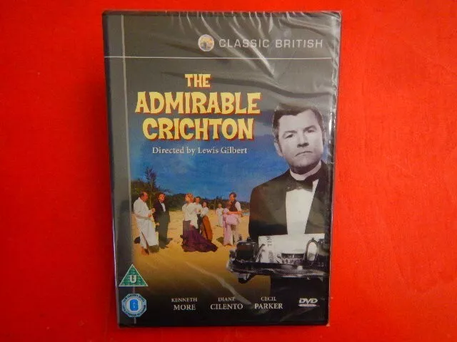 The Admirable Crichton. Gilbert. British Film. New/Sealed. 1957/2009. Dvd.