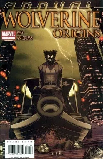 Wolverine Origins (2006) Annual #1 VF+. Stock Image