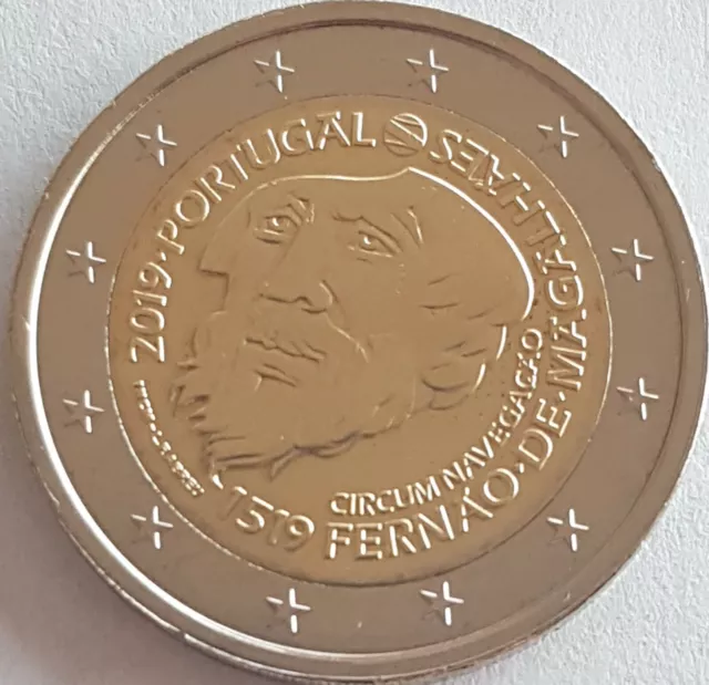 2 euros commémorative 2019 Portugal - Fernand de Magellan