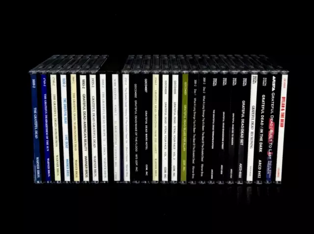 Grateful Dead CD Collection 1965 1989 Studio Live Jerry Garcia 26 Disc WB GD AR