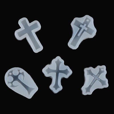Cross Silicone Resin Mold For Jewelry Making Casting Mould Craft DIY ToolsB*AZ