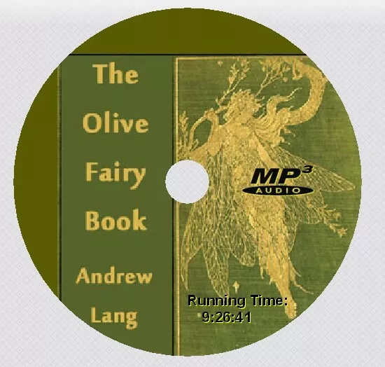 THE OLIVE FAIRY BOOK, Andrew Lang, Unabridged MP3 AudioBook CD