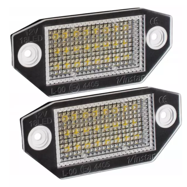 AutoTune Kit d'éclairage de plaque d'immatriculation à LED pour Ford Mondeo Mk3