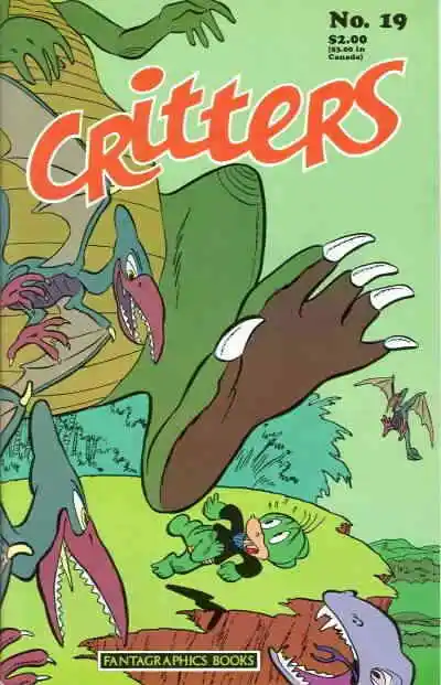 Critters #19 VF; Fantagraphics | we combine shipping