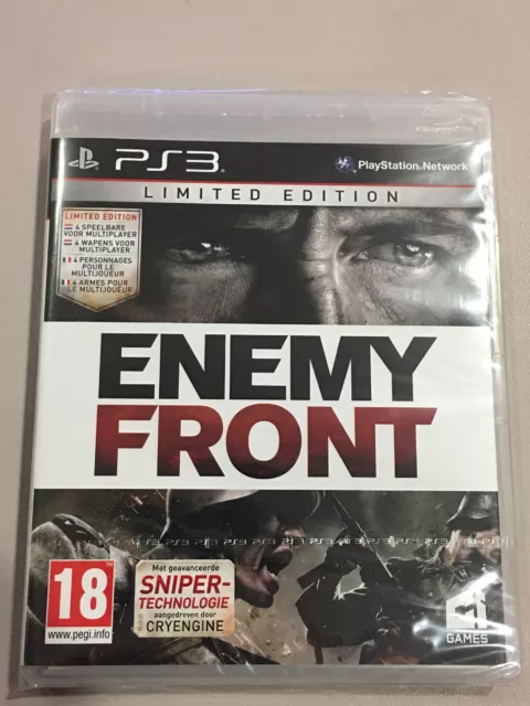 Enemy Front Limited Édition Sony Playstation 3 Neuf **