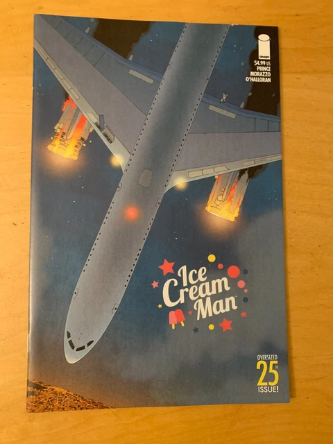 ICE CREAM MAN 25 COVER A, B, C & D, VFNM 9.0 (or better)  IMAGE