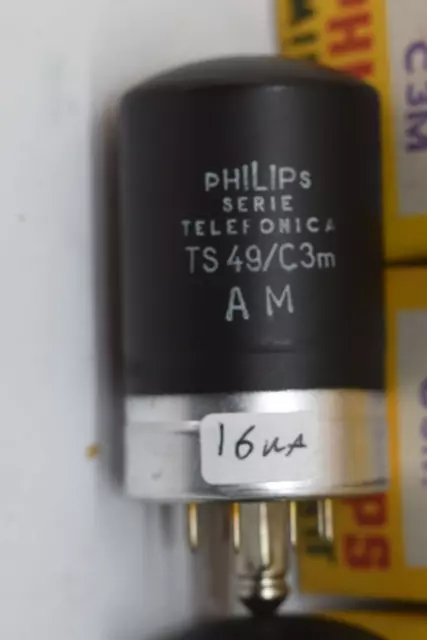 C3m tested tube  PHILIPS by VALVO NOS Röhre Valvola Lampe Valve 진공관 真空管 TS49 3