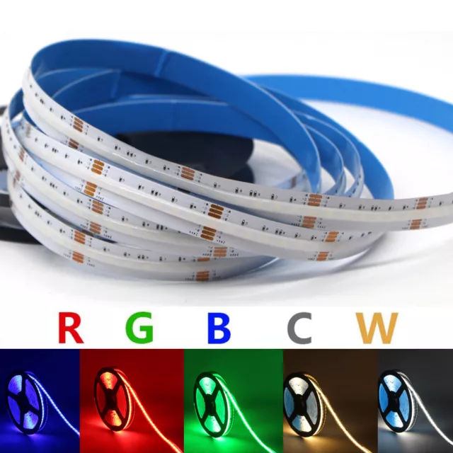 High Density RGB+CCT rgbw rgb cct Cob Led Strip Light 840leds/m Linear Dimmable