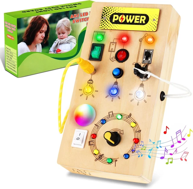 Adena Montessori Giocattolo 3 In 1 In Legno – Raccolta Carote, Scatola Monete, Abbinamento Colori – Da 1 A 3 Anni - 2